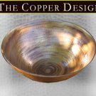 Round Copper Vessel Sink Board Design