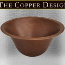 Round Bar Copper Sink