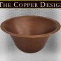 Round Bar Copper Sink