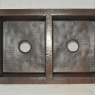 Copper Kitchen Sink Double Bowl 50/50