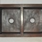 Copper Kitchen Sink Double Bowl 50/50