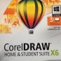 Corel DRAW Home & Student Suite X6 New and Factory Sealed 3 User