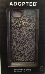 ADOPTED Silhouette Case Wrap For iPhone 5c Victorian (NIB)