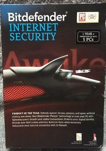 Bitdefender Internet Security 2014 3pc 1yr M2 Brand New & Sealed