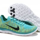 Nike Women's FLYKNIT Free 4.0 +2 RUN 2015 Running Shoes 100% Original Women's Running shoes
