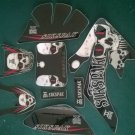 Dirt Bike Sticker Decal Kit for Honda Crf50 Dirt Bikes and SSR Pit Bikes Skull design