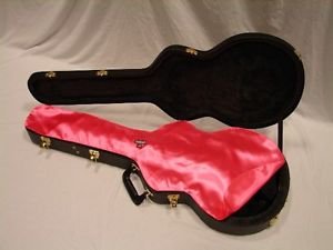 PINK "AxeShield HD" Satin Protection Shroud ATTACHES To Gibson/Epi ES-339 Case