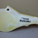 1981 Suzuki RM125 'X' model right side plastic body cover panel plate 81 RM 125