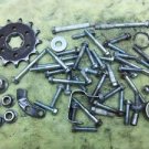 2003 Kawasaki KX125 odd parts lot nuts case bolts etc. 03 KX 125