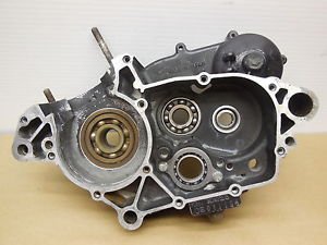 1986 Kawasaki KX125 Right side engine crankcase crank case 86 KX 125