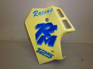 1985 Suzuki RM125 OEM left side radiator shroud cover 85 RM 125
