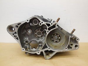 1981 Yamaha YZ125 Left side engine crankcase crank case 81 YZ 125