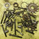 1990 Yamaha YZ125 Odd parts lot nuts case bolts etc. 90 YZ 125