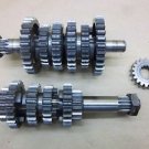 1995 Yamaha YZ125 transmission gears shafts gear shaft 95 YZ 125 NICE!!