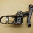 XL250R Honda 1987 Left side footpeg & mount bracket foot peg XL250 87 XL 250 R