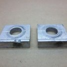 1989 Kawasaki KX125 rear axle chain adjusters or tensioners adjuster 89 KX 125