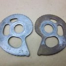 1988 Honda XR600R Rear wheel axle chain adjusters tensioners 88 XR 600 R XR600