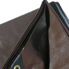 30 feet by 40 foot Brown on top White on Bottom Cover All ​Heavy Duty Tarp 30'x40'