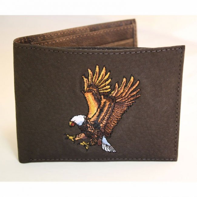 Bifold Wallet - Eagle (Brown)