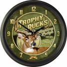 Trophy Buck's Hunting Lodge 16" Wall Clock