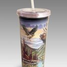 Wildlife of the Great Smoky Mountains 24oz Double-Walled Acrylic Tumbler