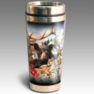 Wildlife of the Pacific Northwest 16oz Stainless Steel Travel Mug