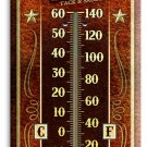 Dusty Trails Vintage Ad Large 17” Tin Thermometers