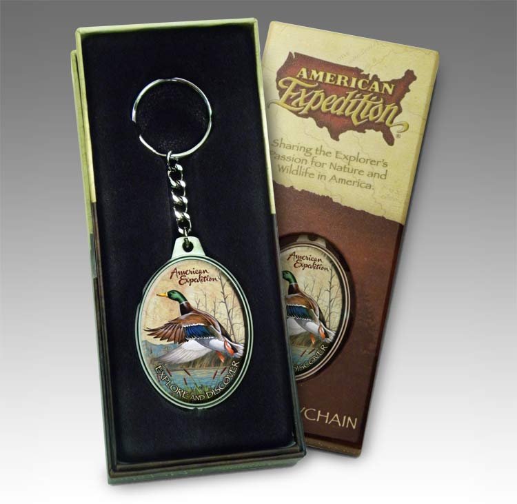 Mallard Duck Wildlife Keychain