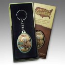 Bull Moose Wildlife Keychain