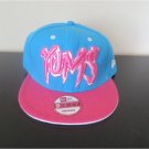 New Yums Soulja Boy Pink/Blue Snapback Hat