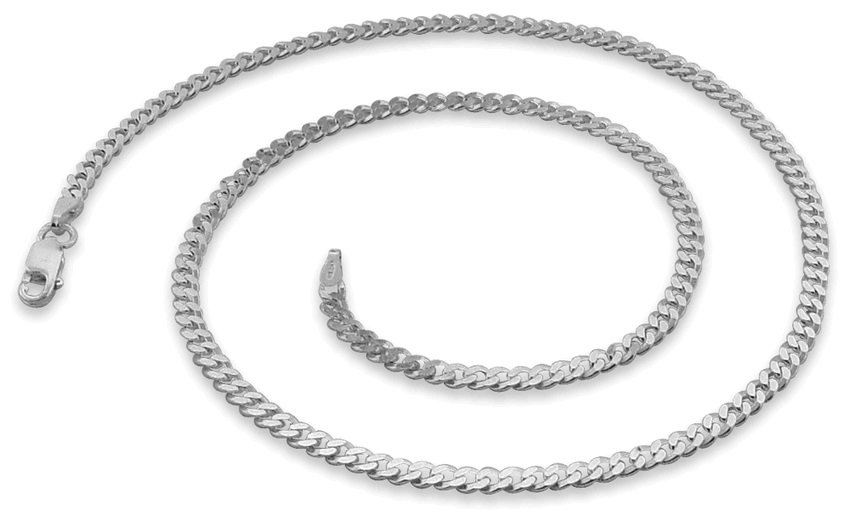 3mm 22" Sterling Silver Curb Chain