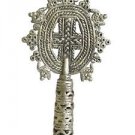 Small Ethiopian Processional Cross – Gondar Cross - Size: H 8 1/2" x W 5”