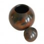Ethiopian Clay Container â For Storing Items - Decoration Piece - Two Colored