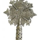 Small Ethiopian Processional Cross – Gondar Cross - Made of Nickel - Collectable