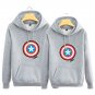 The Avengers Captain America shield hooded sweater