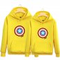 The Avengers Captain America shield hooded sweater