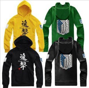 Shingeki No Kyojin Attack on Titan Hoodie Cotton Sweatshirts
