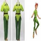 Peter Pan Adult Men Costume Green Carnival Party Cosplay Costume