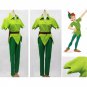 Peter Pan Adult Men Costume Green Carnival Party Cosplay Costume