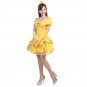 Beauty and the Beast Belle Cosplay Knee-length Costume Dress