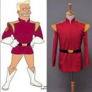 Sitcom Futurama Captain Zapp Brannigan Red Uniform