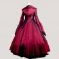Custom made Elegant ROCOCO Punk gothic victorian style gown