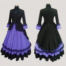 ROCOCO gothic prom ball gowns lolita long dress victorian evening Gothic medieval princess dress