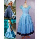 Movie Alice in Wonderland Alice dress Tim Burton Cosplay Dress