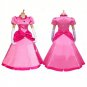 Super Mario Bros Peach Princess Toadstool Peach dress
