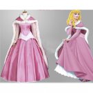 Sleeping Beauty Aurora Dress Cosplay Costume With Cape custom made