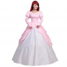 The Little Mermaid Ariel princess dress Adult women Wedding Dress Custom made