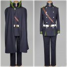 Free Shipping Seraph of the End Yuichiro Hyakuya Costume Cosplay Adult Mens Outfit Costume