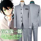 Free Shipping Seraph of the End Anime Yuichiro Hyakuya adult Mens Outfit Costume