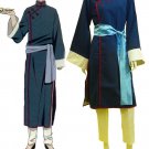 Black Butler Kuroshitsuji Lau Blue Cheongsam costume fancy party outfit